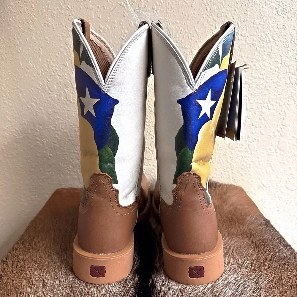 NEW Twisted X Olivia Bennett 9B Decatur Texas Western Tech X Boots‎ Rose WXTR003